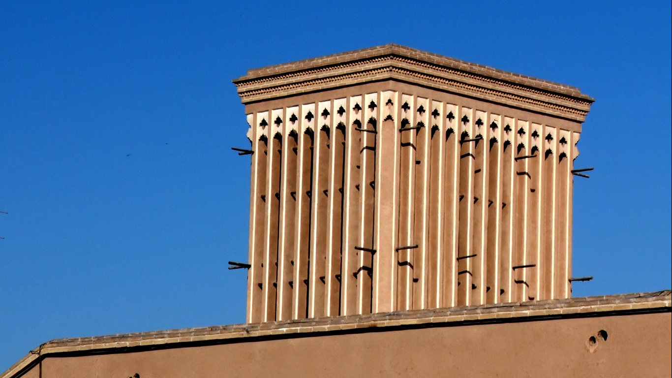 Fonctionnement des Badgirs de Yazd et Kashan