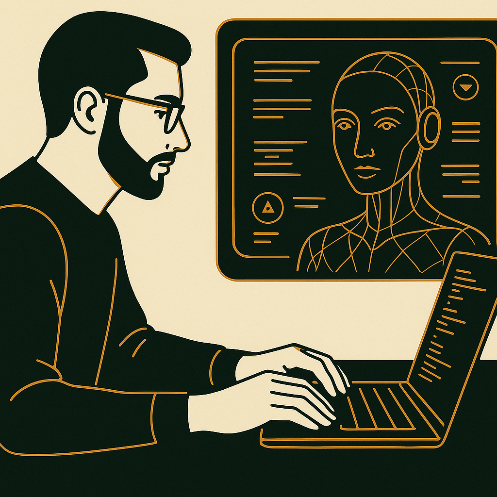 Étudiant en formation en ligne avec 2iia