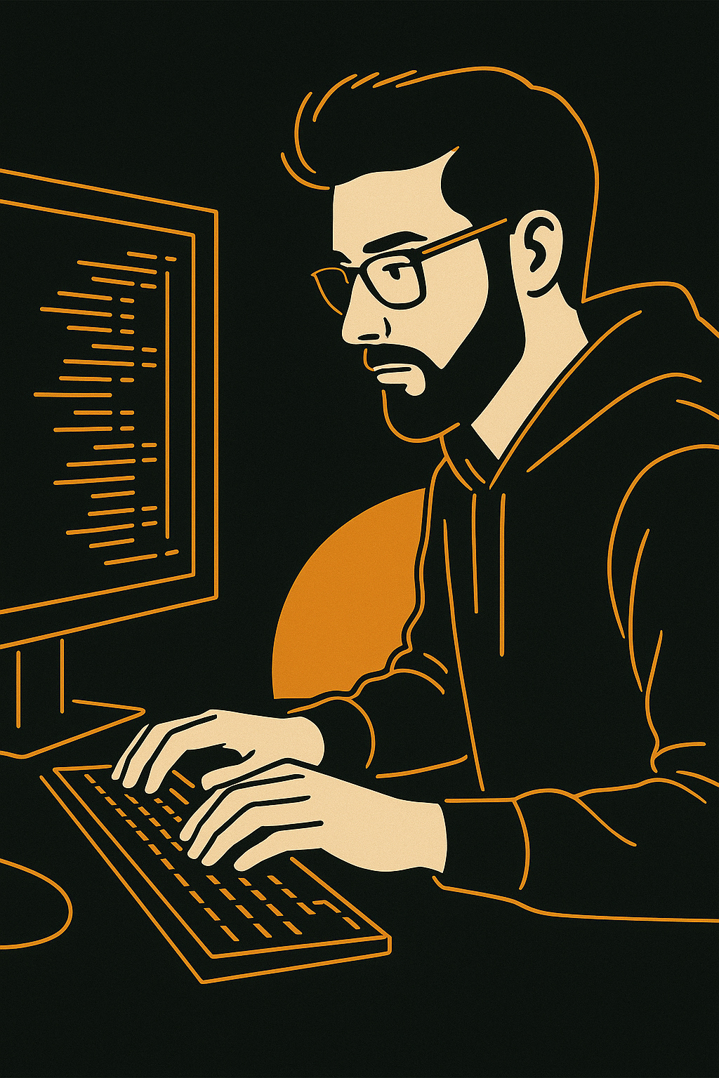 Développeur codant une application innovante